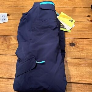 Navy YM snow Bib